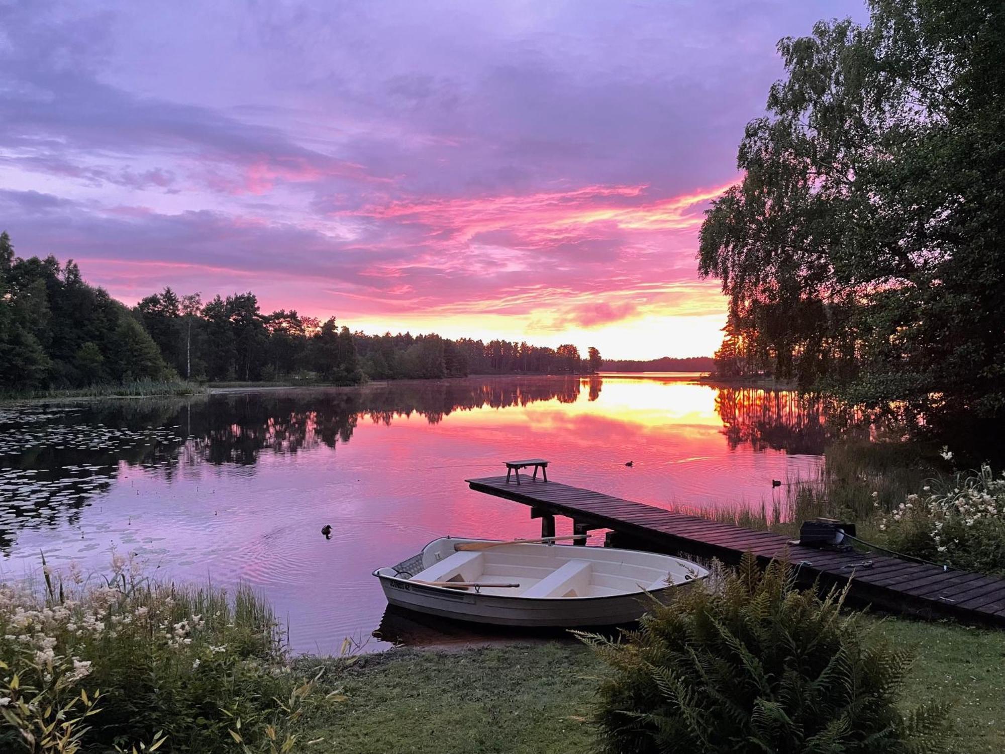 Naturskönt boende vid Sjö Skånes Fagerhult Exteriör bild