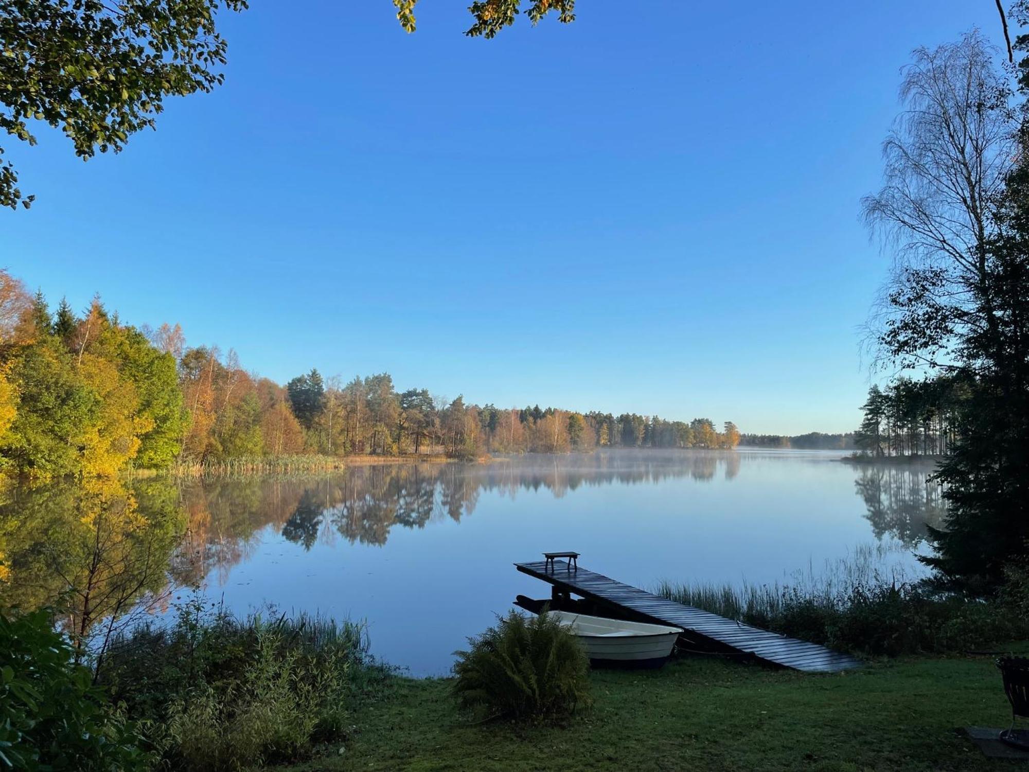 Naturskönt boende vid Sjö Skånes Fagerhult Exteriör bild