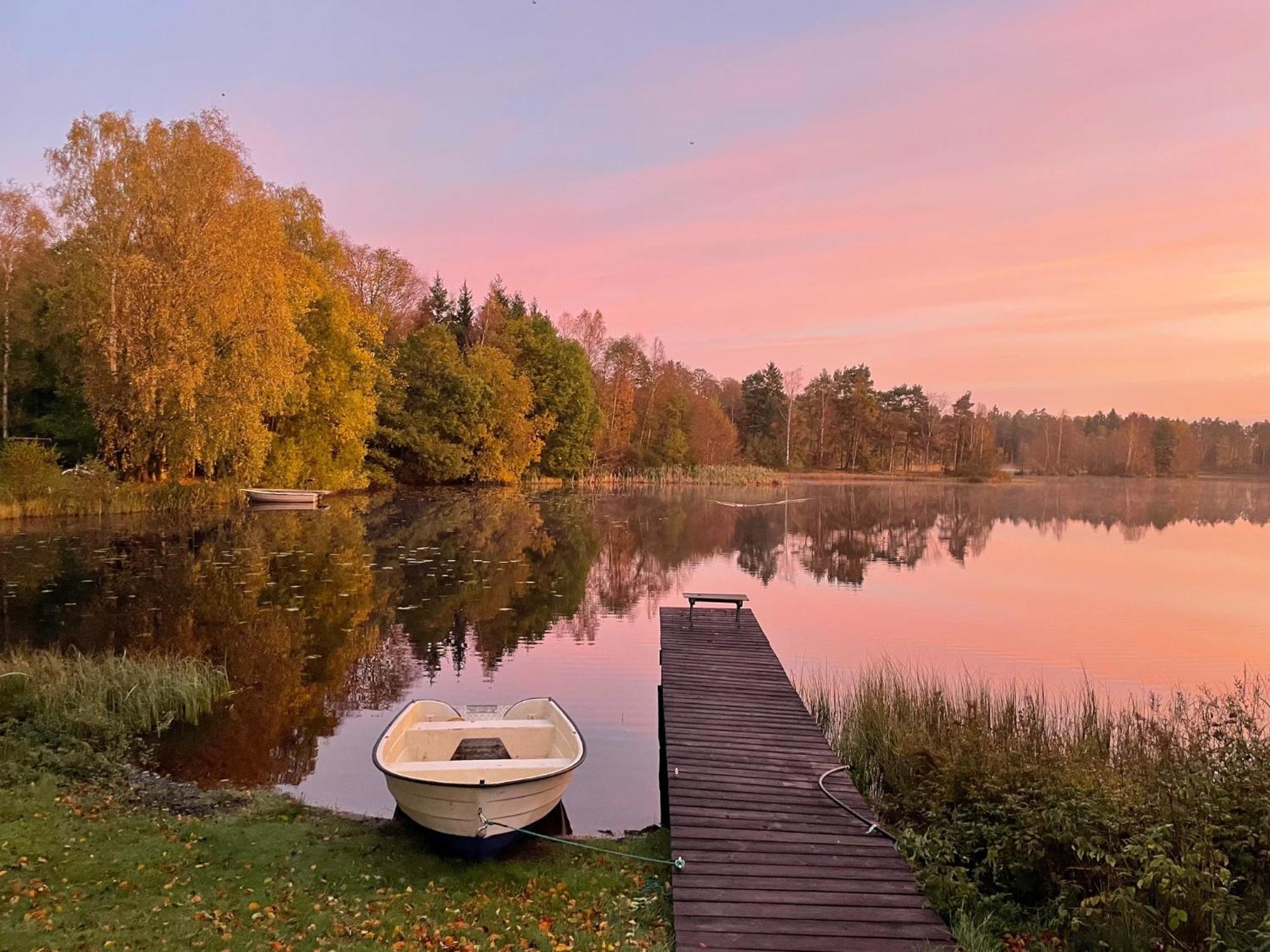 Naturskönt boende vid Sjö Skånes Fagerhult Exteriör bild