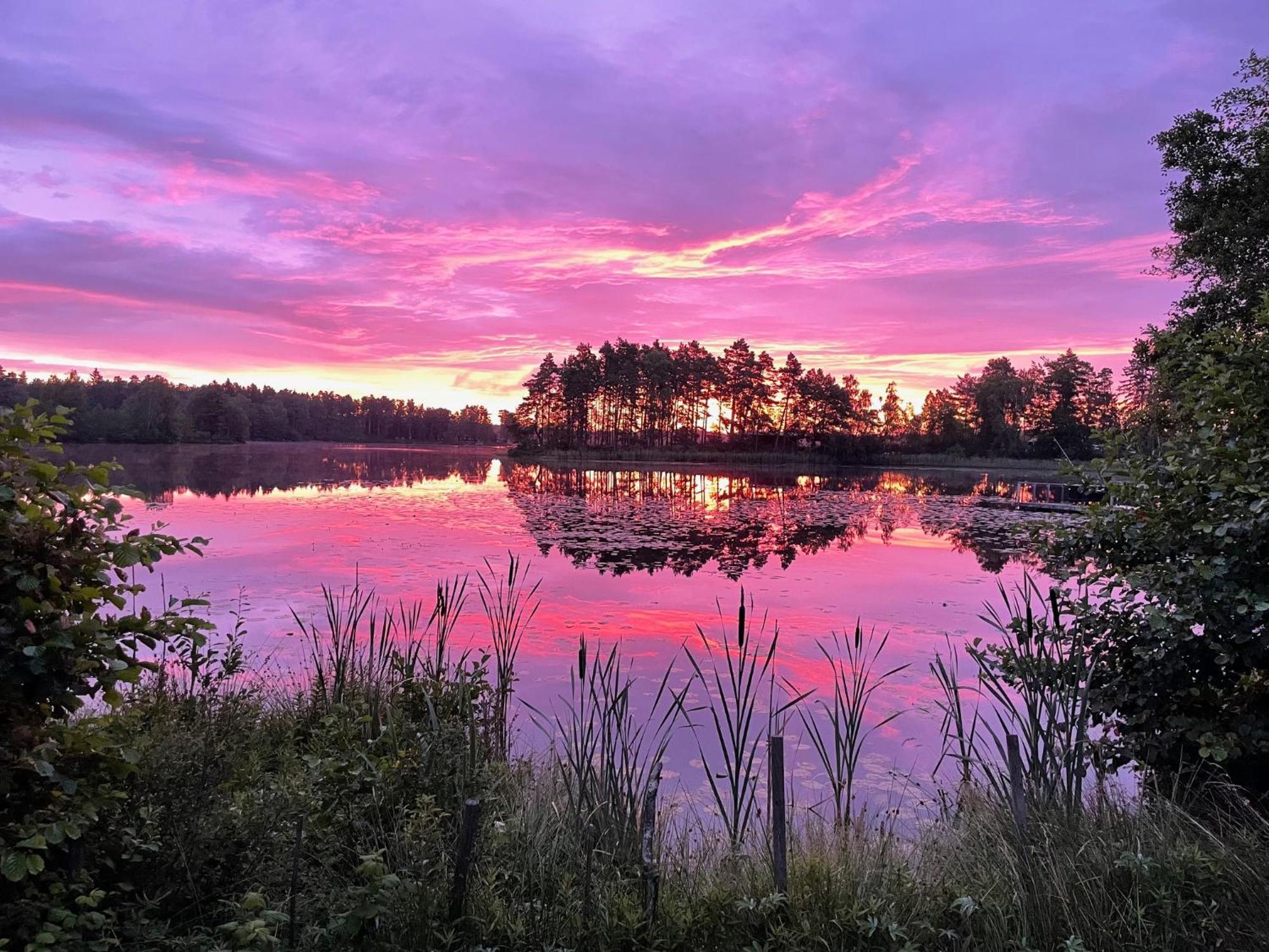Naturskönt boende vid Sjö Skånes Fagerhult Exteriör bild