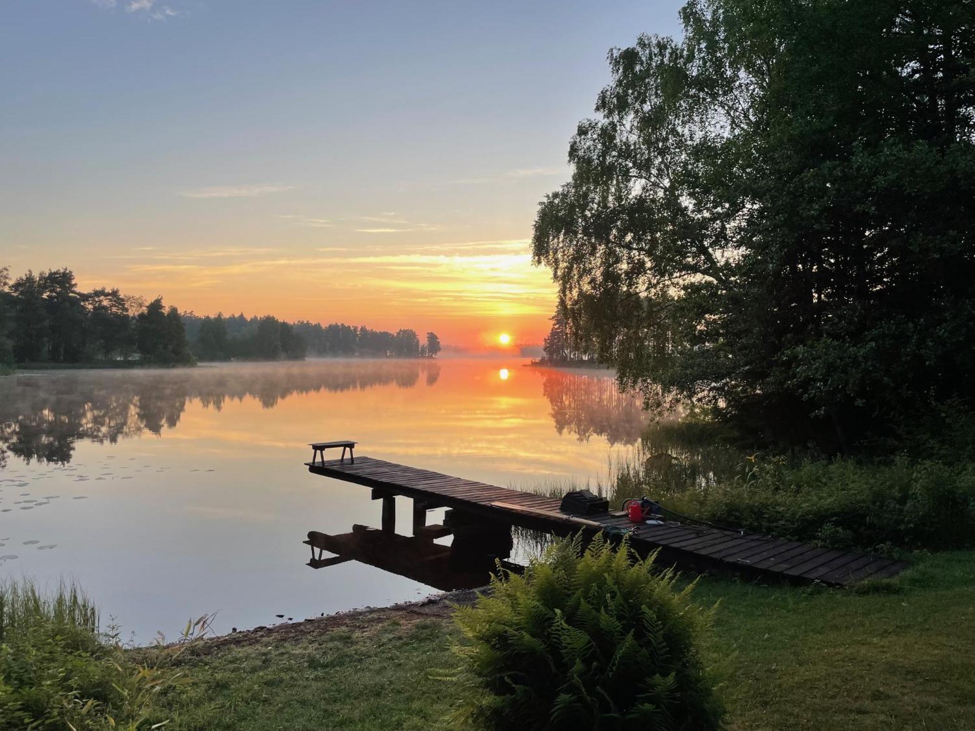 Naturskönt boende vid Sjö Skånes Fagerhult Exteriör bild