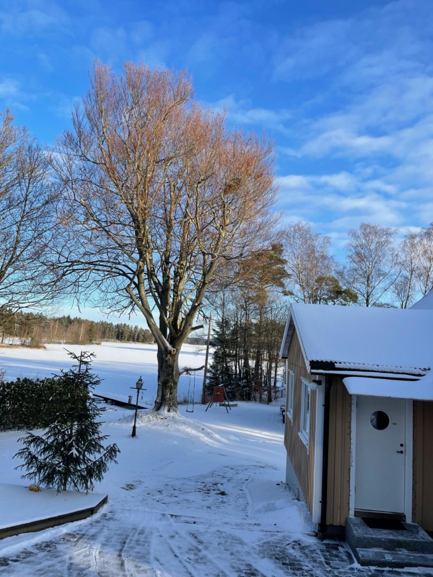 Naturskönt boende vid Sjö Skånes Fagerhult Exteriör bild