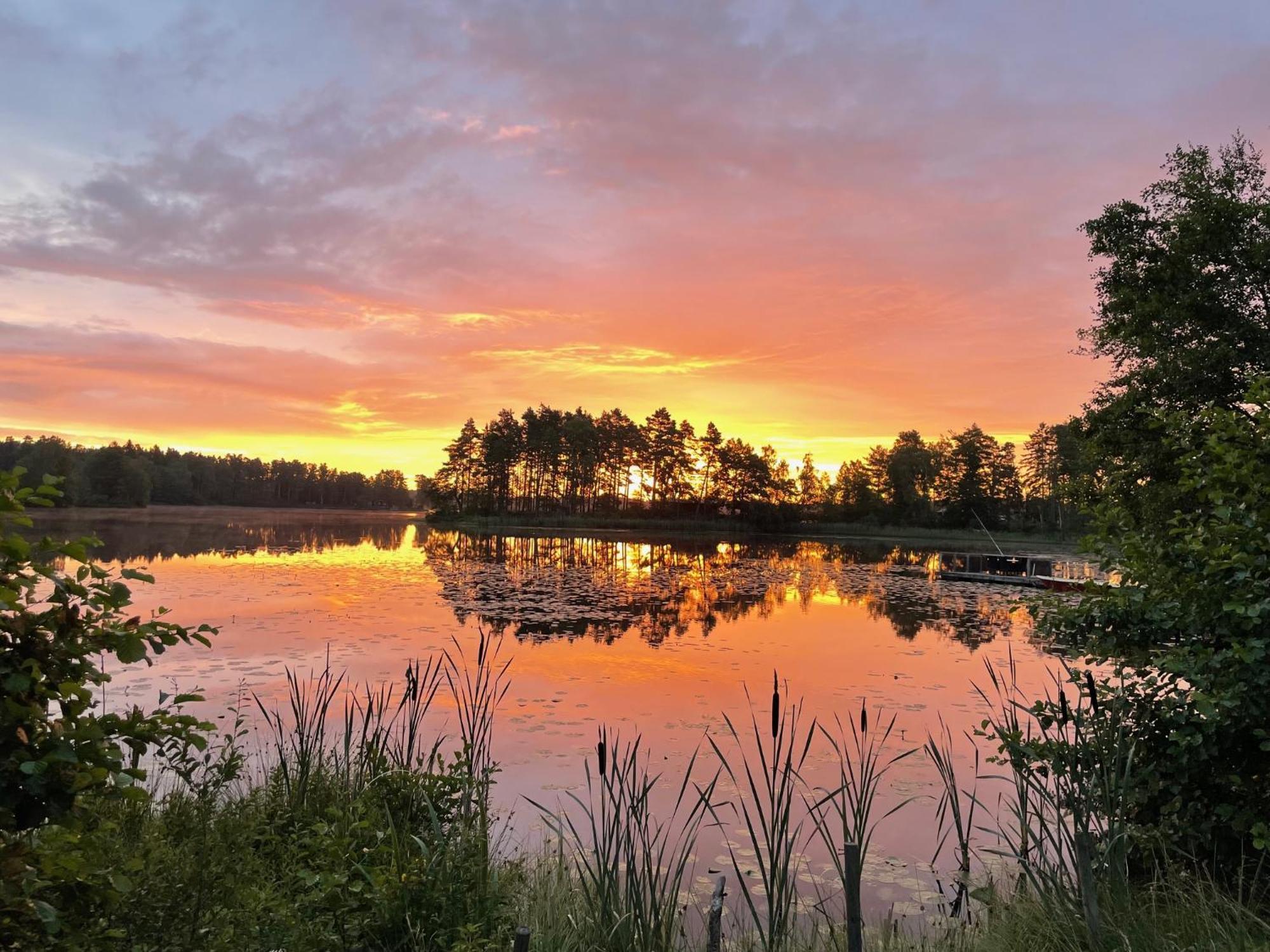 Naturskönt boende vid Sjö Skånes Fagerhult Exteriör bild